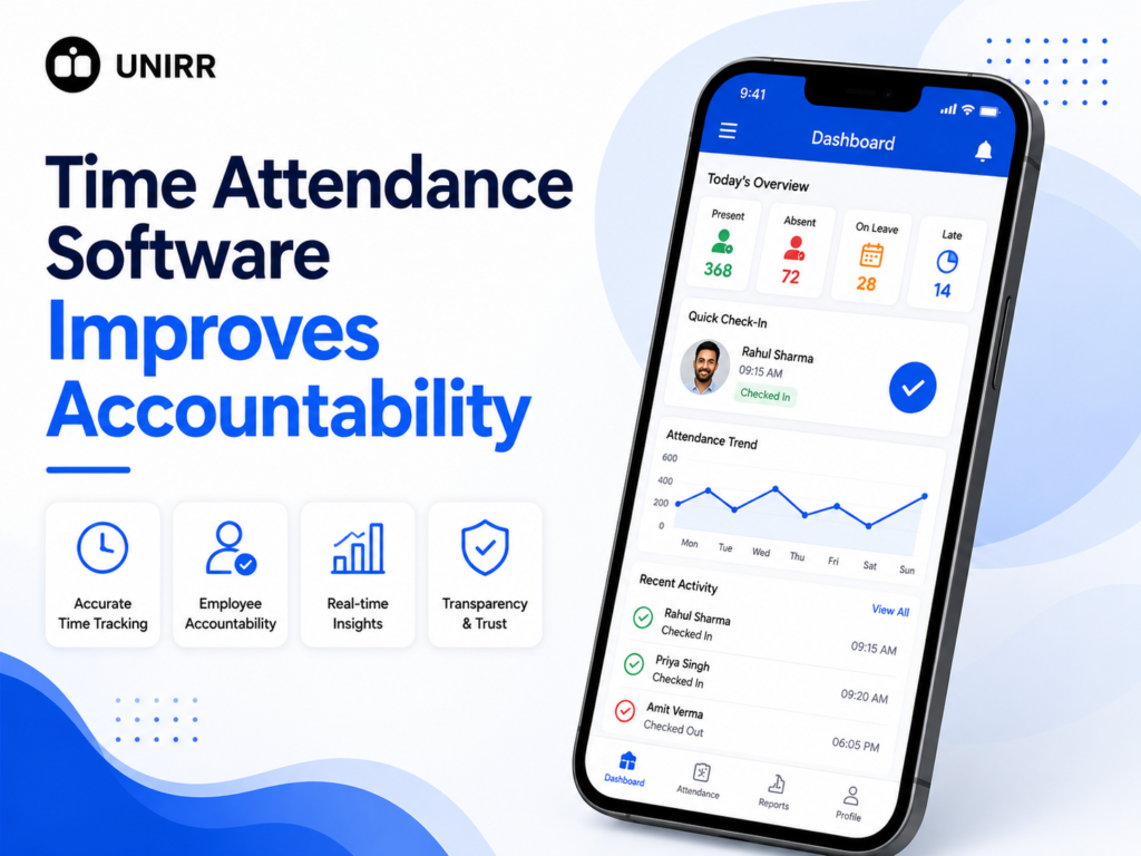 Time Attendance Software Improves Accountability