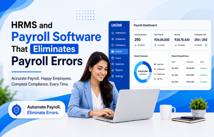 HRMS and Payroll Software That Eliminates Payroll Errors